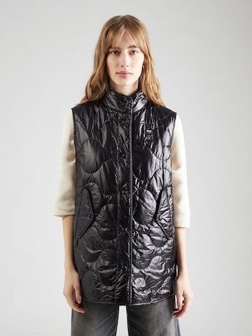 Gilet Blauer.USA en noir : devant