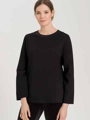 Hanro Shirt 'Natural Shirt' in Black: front