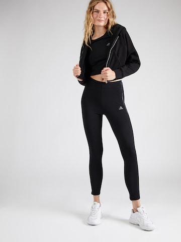 ADIDAS SPORTSWEAR Skinny Sportbyxa i svart