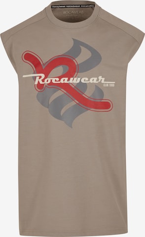ROCAWEAR Tanktop 'Sirene' in Braun: Vorderseite