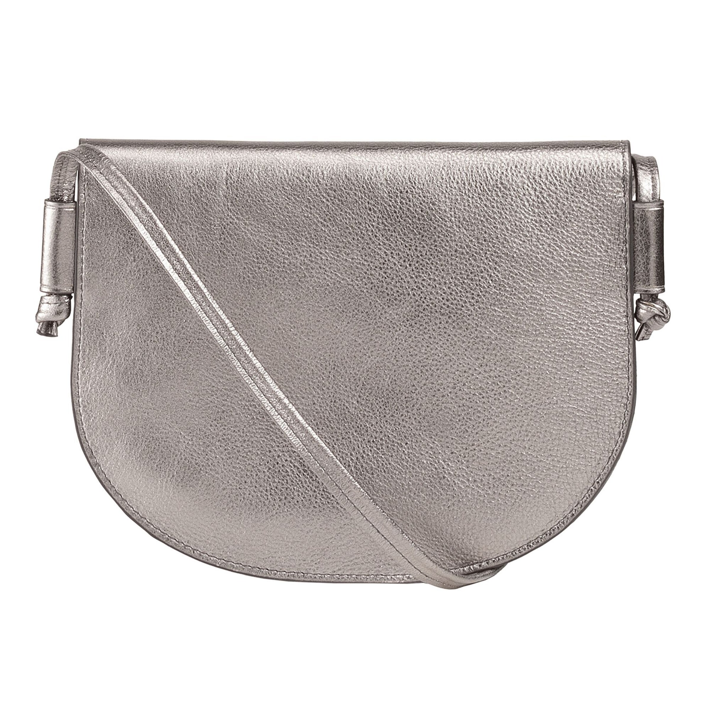 DuDu Crossbody Bag in Silver