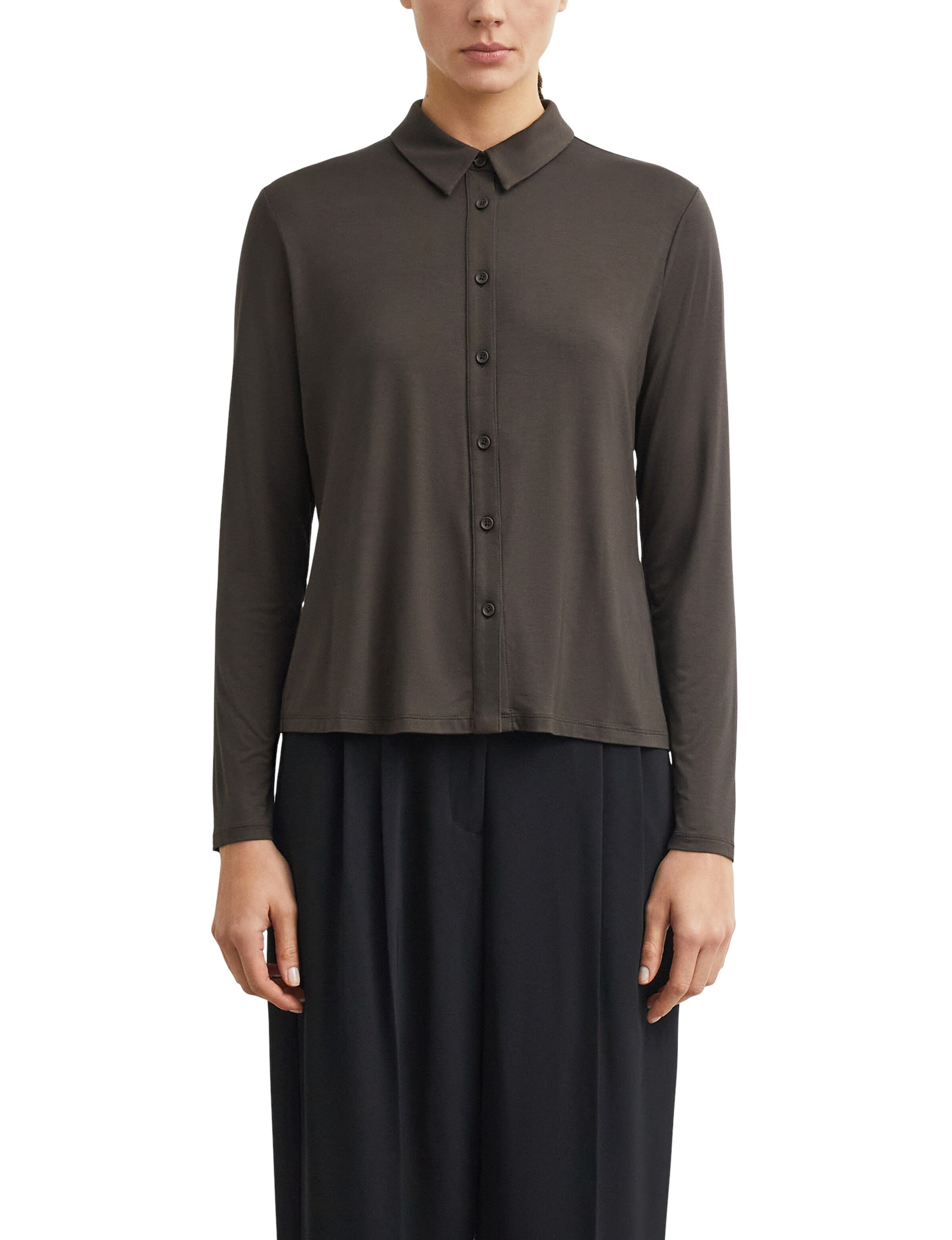 COMMA Blouse in Bruin