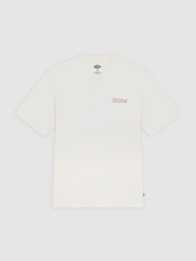 DICKIES T-shirt 'Fairlawn' i körsbärsröd / off-white, Produktvy