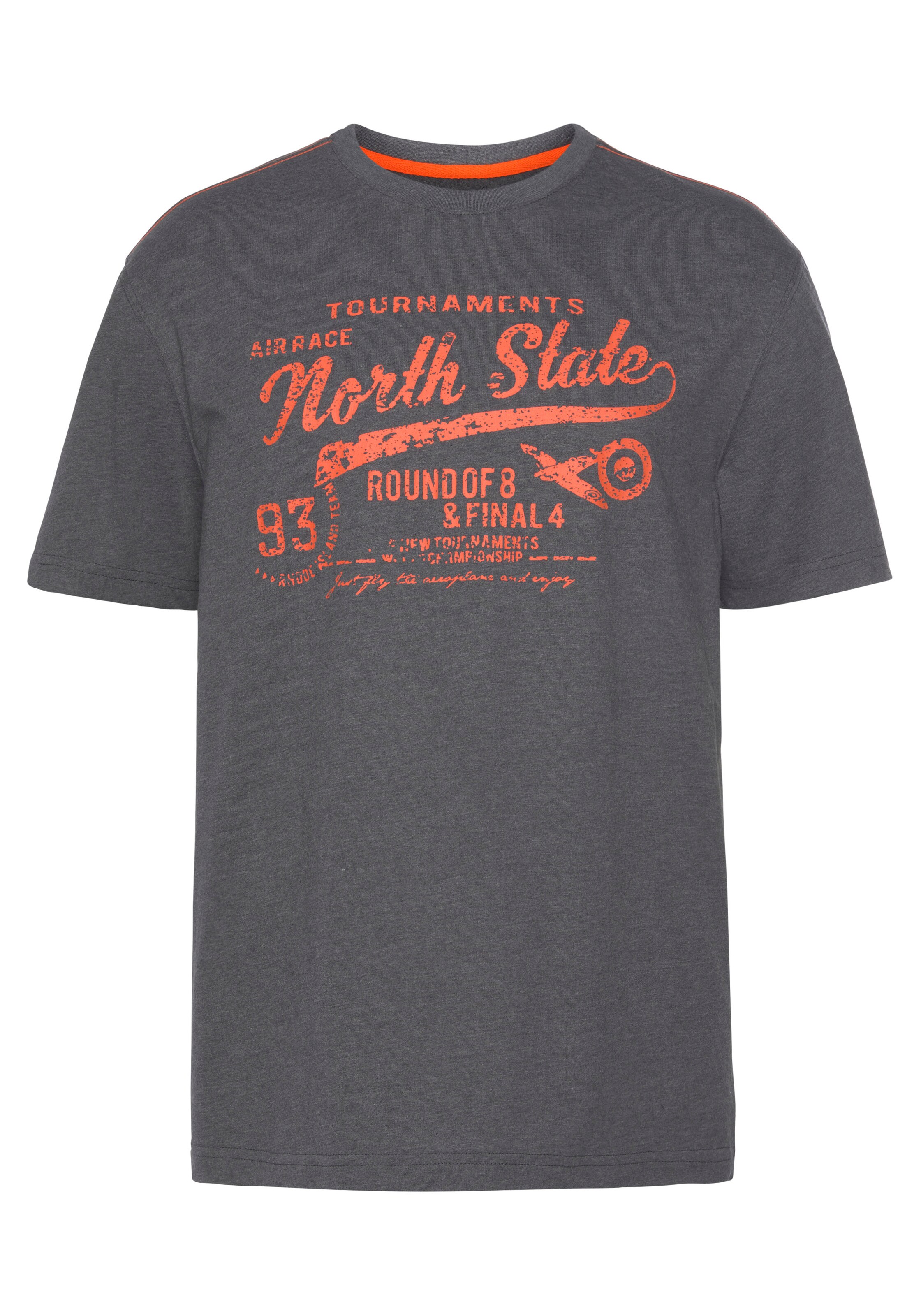 Man's World T-Shirt in Grau: Vorderseite