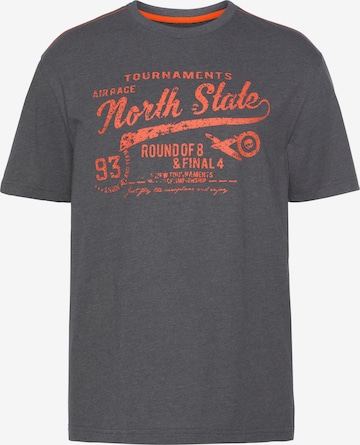 Man's World Shirt in Grey: front