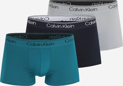 Boxer trumpikės iš Calvin Klein Underwear, spalva – šviesiai pilka / benzino spalva / juoda, Prekių apžvalga
