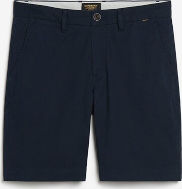 Superdry Chino Pants in Blue: front