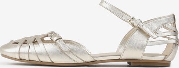 BRONX Sandals in Gold: front