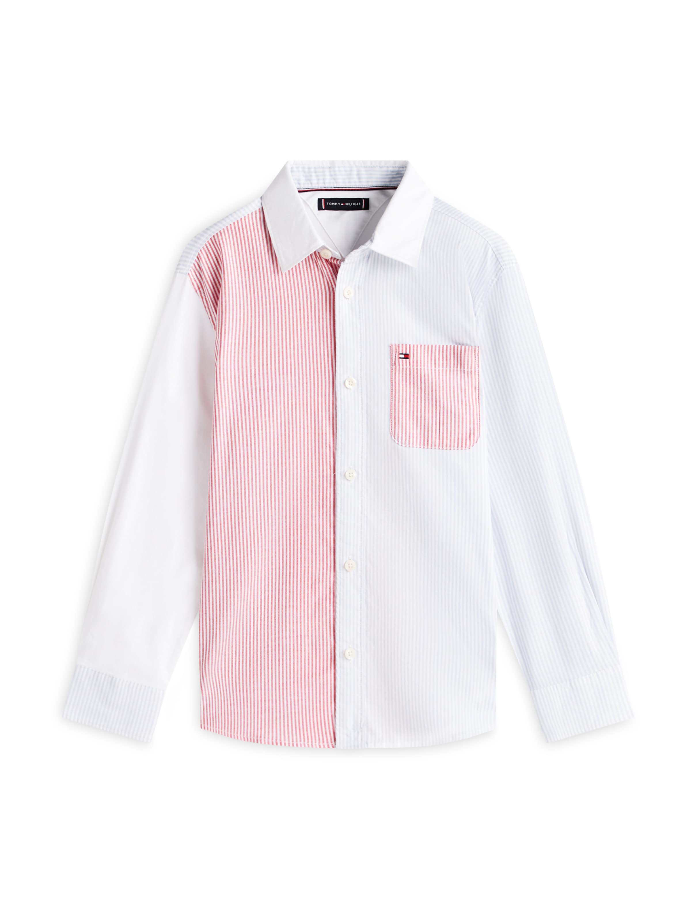 TOMMY HILFIGER - Ajuste regular Camisa en blanco: frente