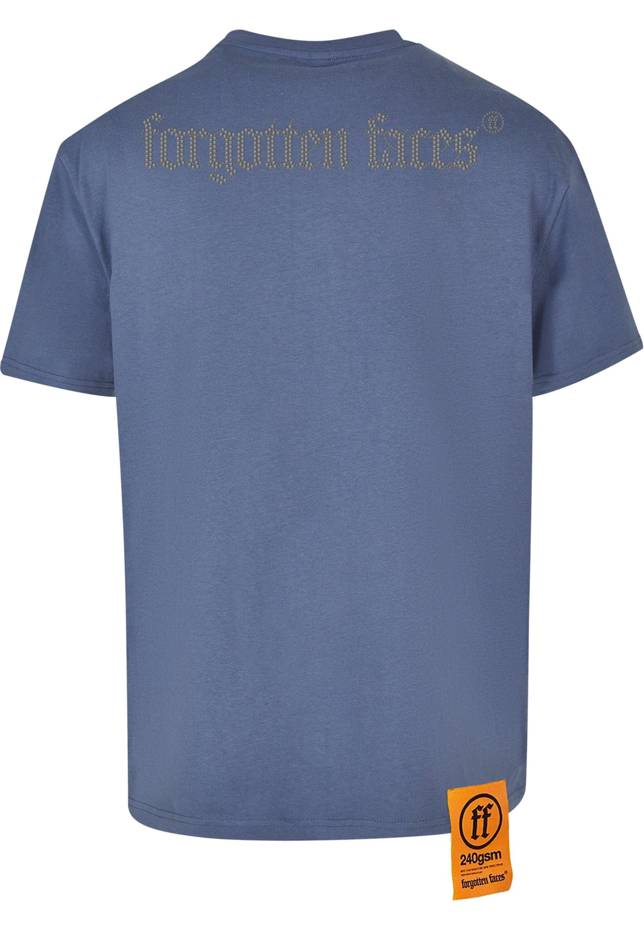 Forgotten Faces Póló 'Diamond Skull' - kék