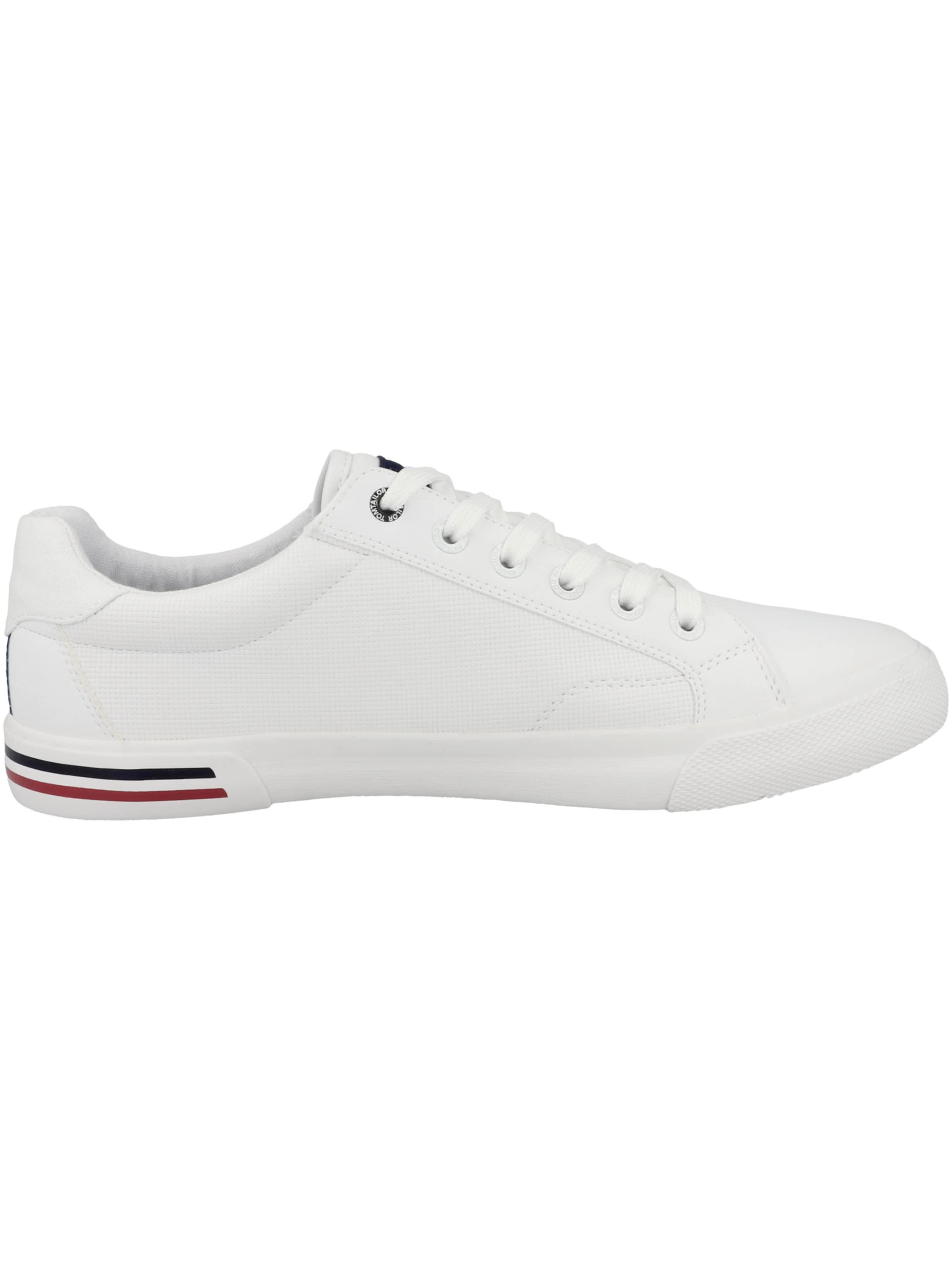 Sneaker bassa di TOM TAILOR in bianco