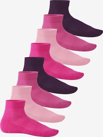 footstar Socks 'EVERYDAY!' in Purple: front