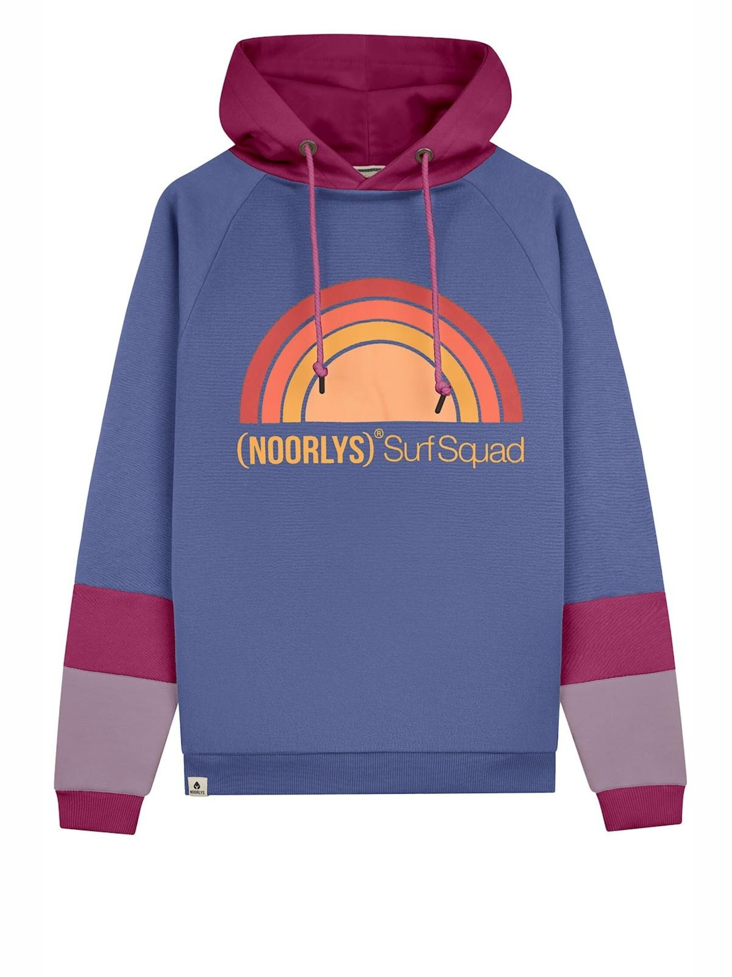 NOORLYS Sweatshirt 'TÜÜTJE' in Purple