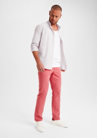 H.I.S Regular Chino Pants in Pink