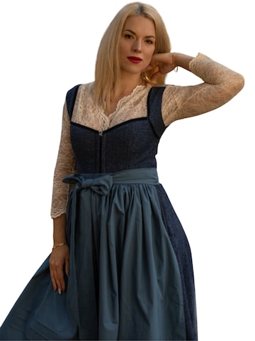 INNA.Trachten Dirndl 'Aveline' in Blau