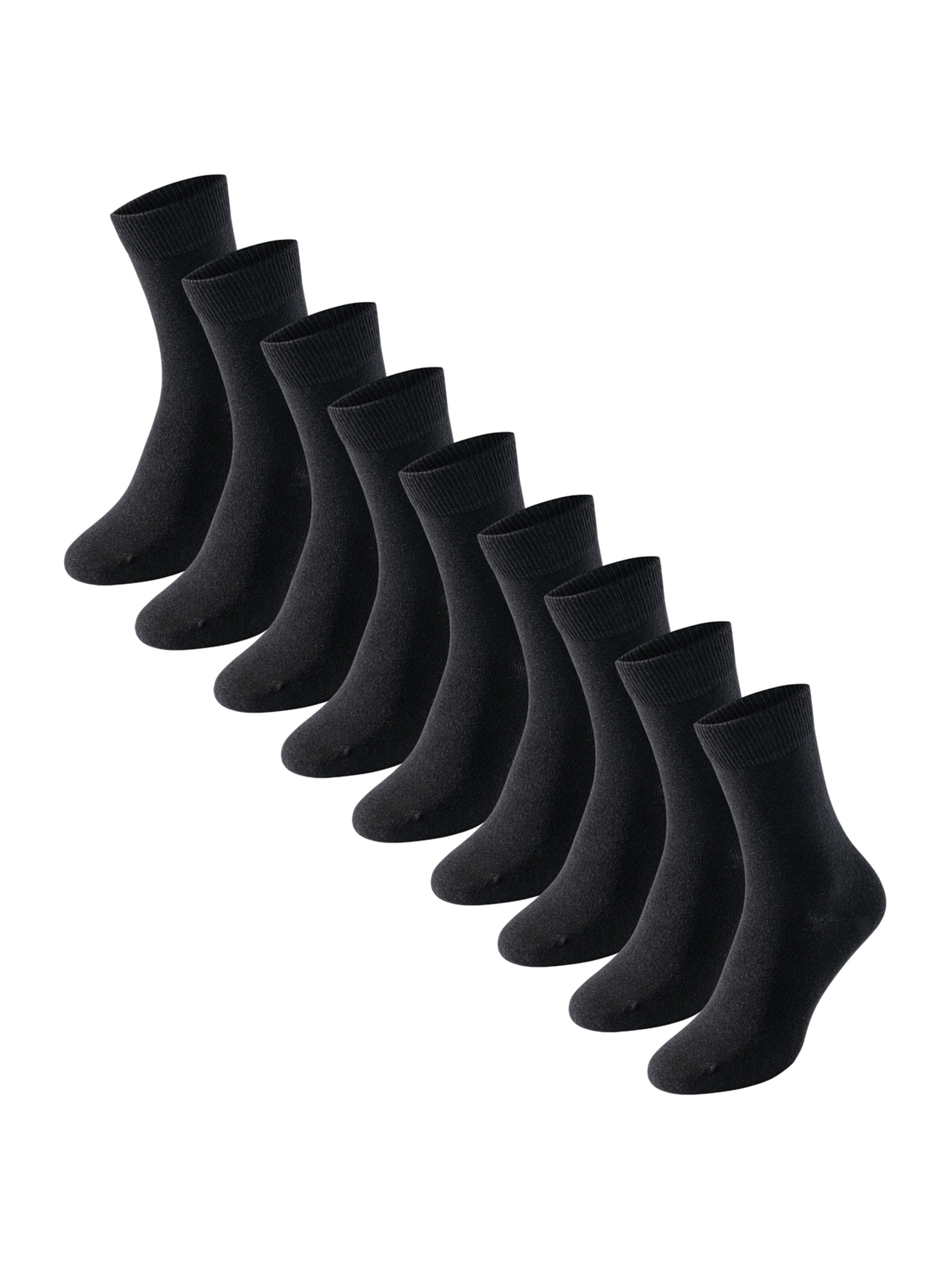 uncover by SCHIESSER Socken 'Uncover' in Schwarz: Vorderseite