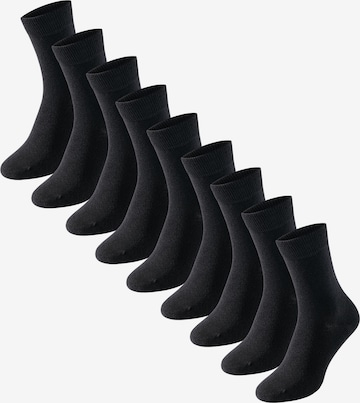 Chaussettes 'Uncover' uncover by SCHIESSER en noir : devant