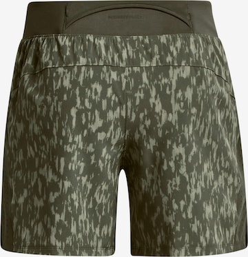 UNDER ARMOUR Regular Workout Pants 'LAUNCH ELITE 5' in Green