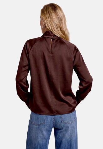 Camicia da donna di zero in marrone