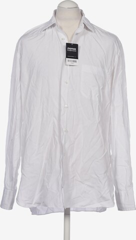 Baldessarini Button Up Shirt in L in White: front