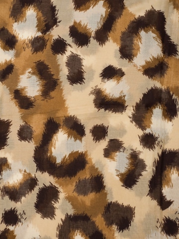 styleBREAKER Schal 'Schal mit Oversize Leoparden Print'‌‌‌‌ in Braun