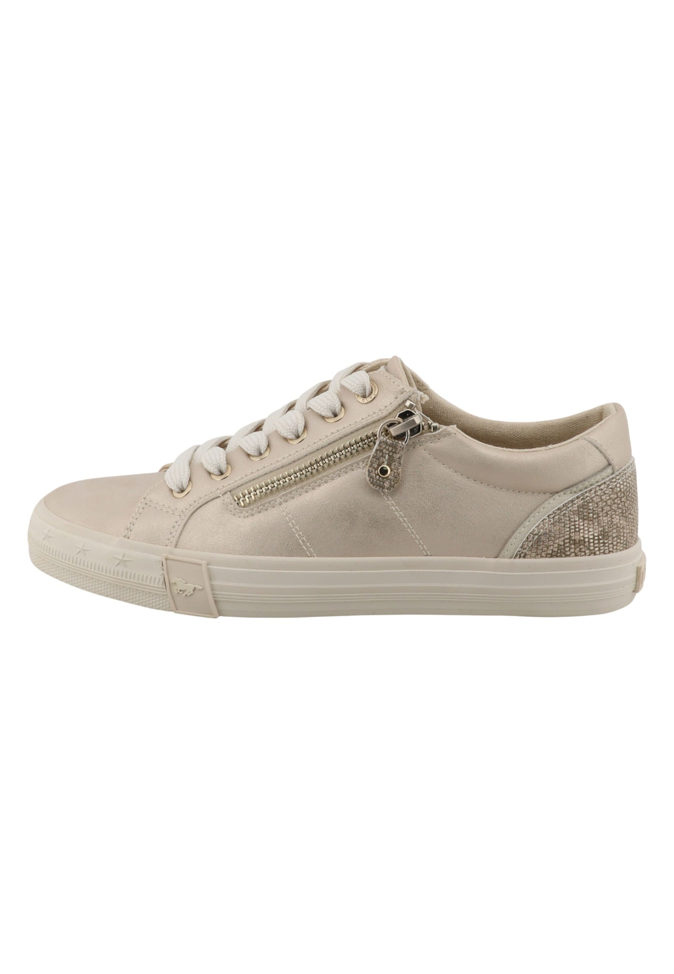 MUSTANG Sneakers laag in Beige