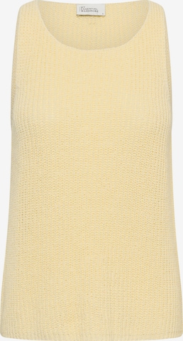 geltona My Essential Wardrobe Megzta palaidinė be rankovių 'DivaMW': priekis