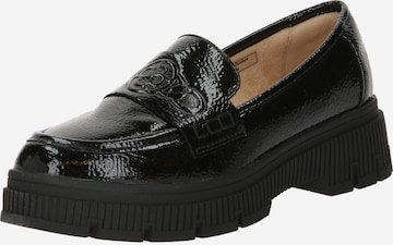 bugatti Classic Flats 'Rinara' in Black: front