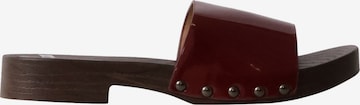 Super Mode Mules in Red: front