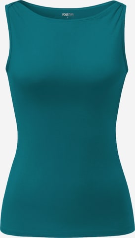 YOGISTAR.COM Sports Top in Blue: front