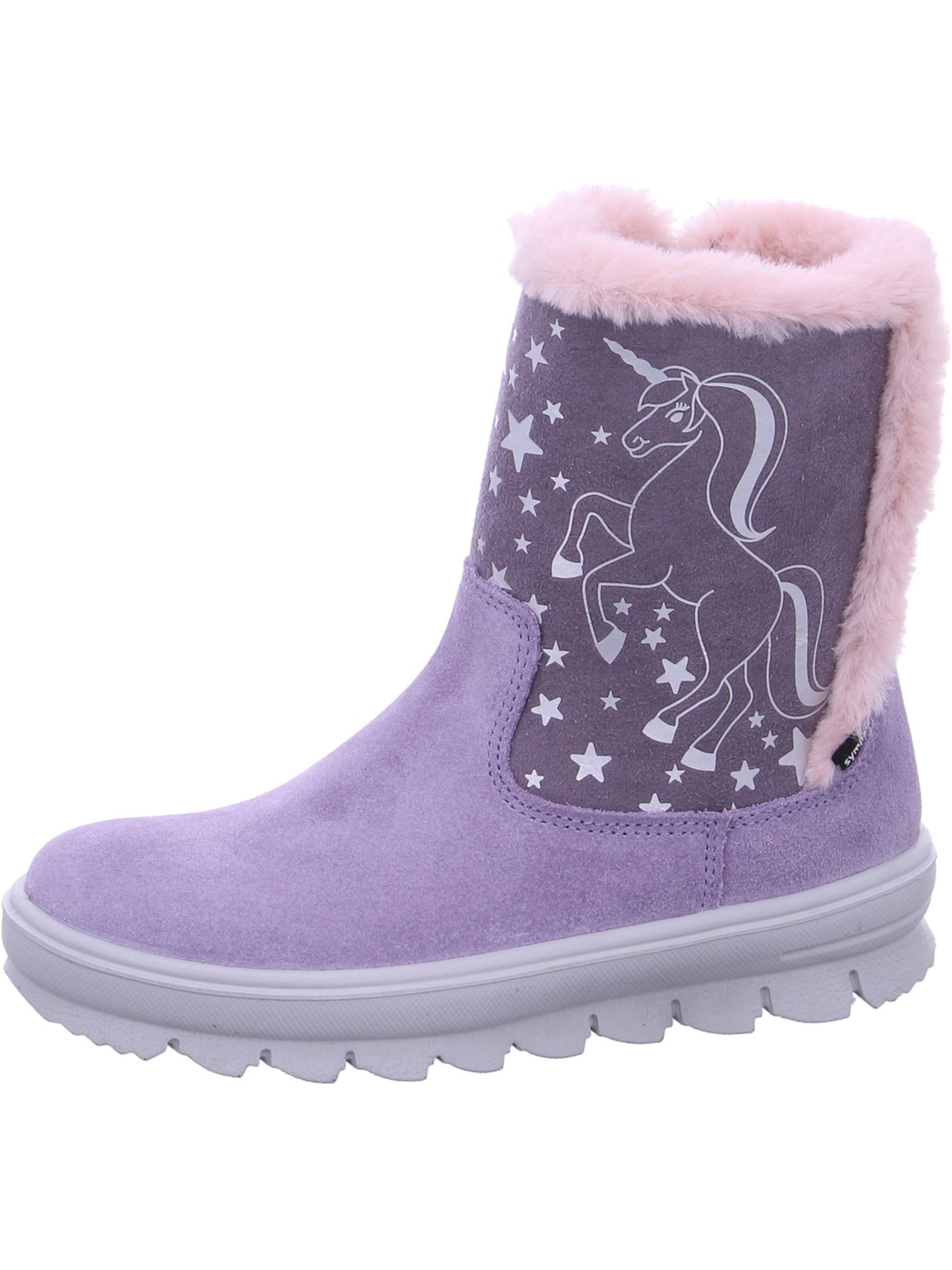 SUPERFIT Snow Boots 'Flavia' in Purple: front
