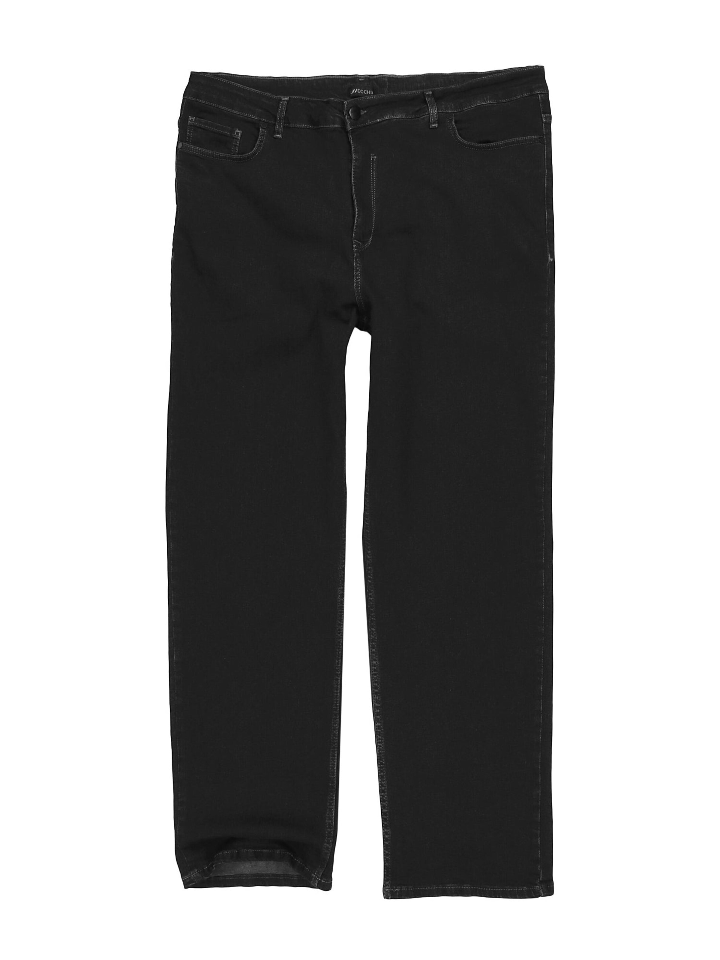 Lavecchia Wide leg Jeans 'LV-501' in Black: front
