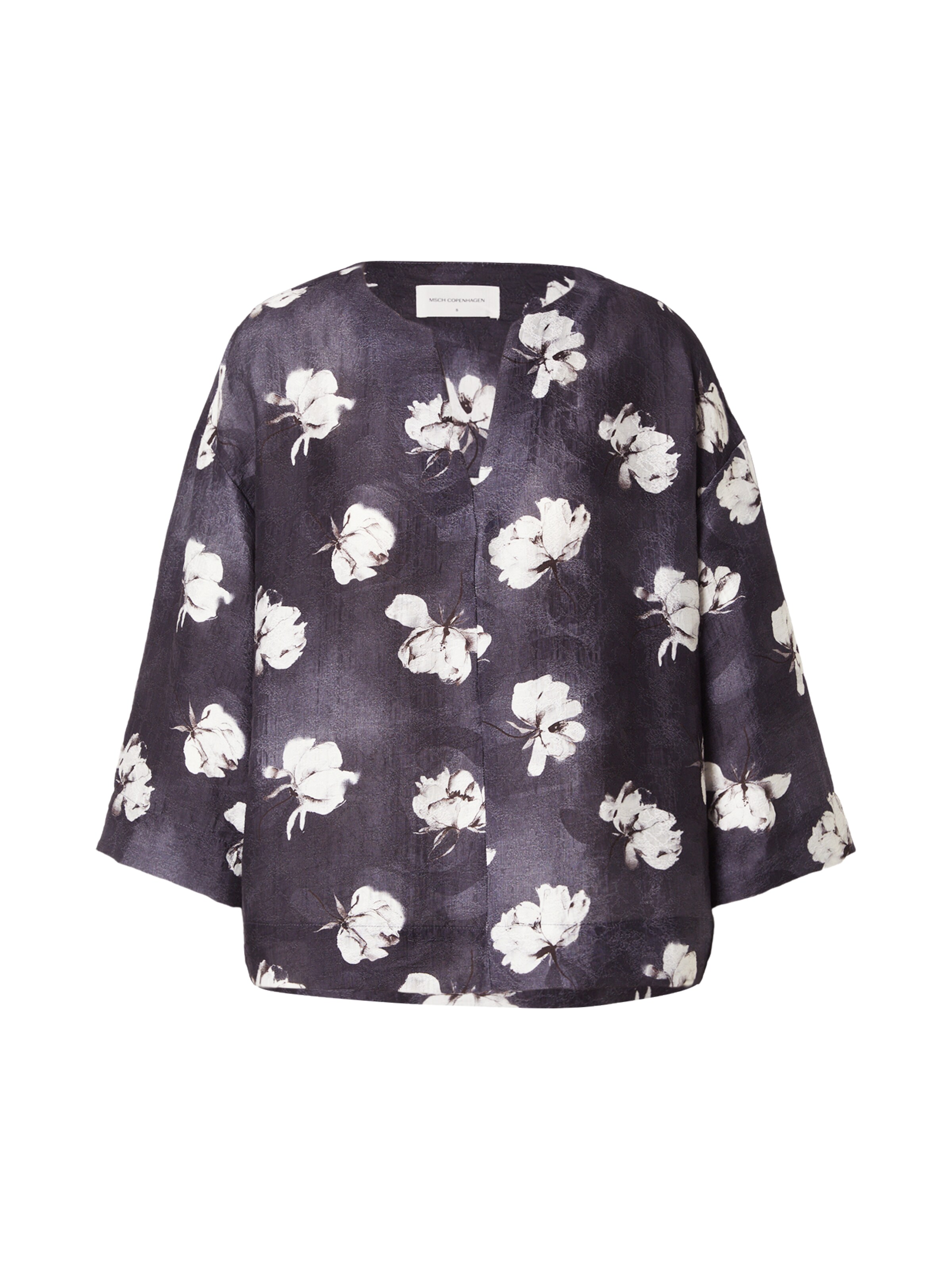 MSCH COPENHAGEN - Blusa 'Albury Rianne' en negro: frente