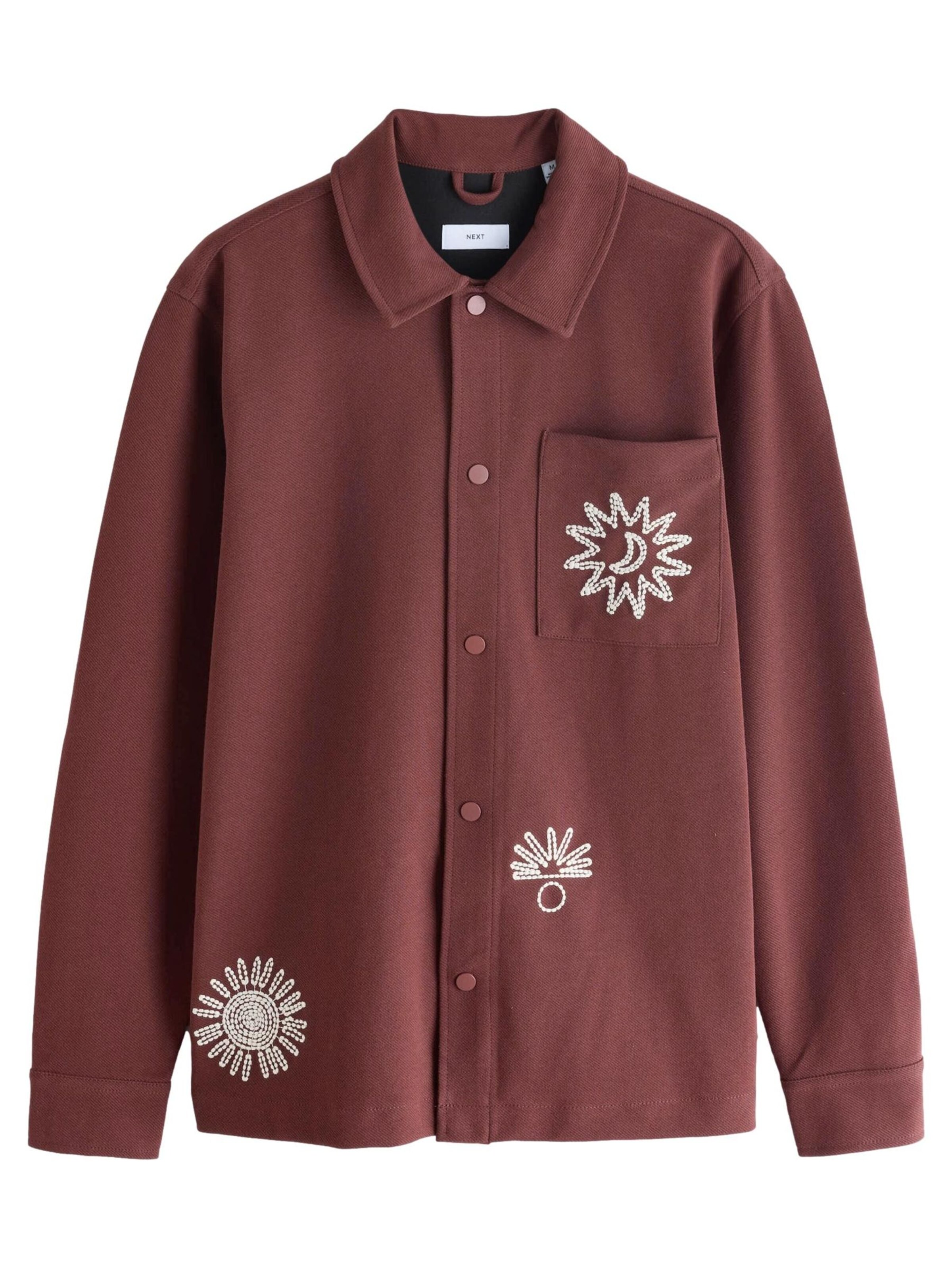 Next Regular Fit Jacke in Rot: Vorderseite