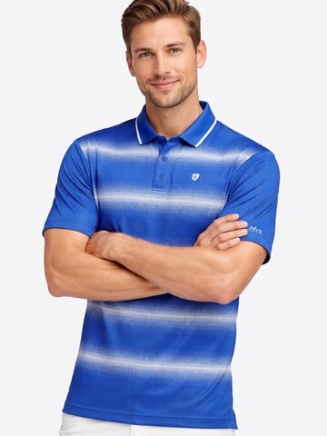 Cocain Underwear Regular fit Functioneel overhemd in Blauw: voorkant