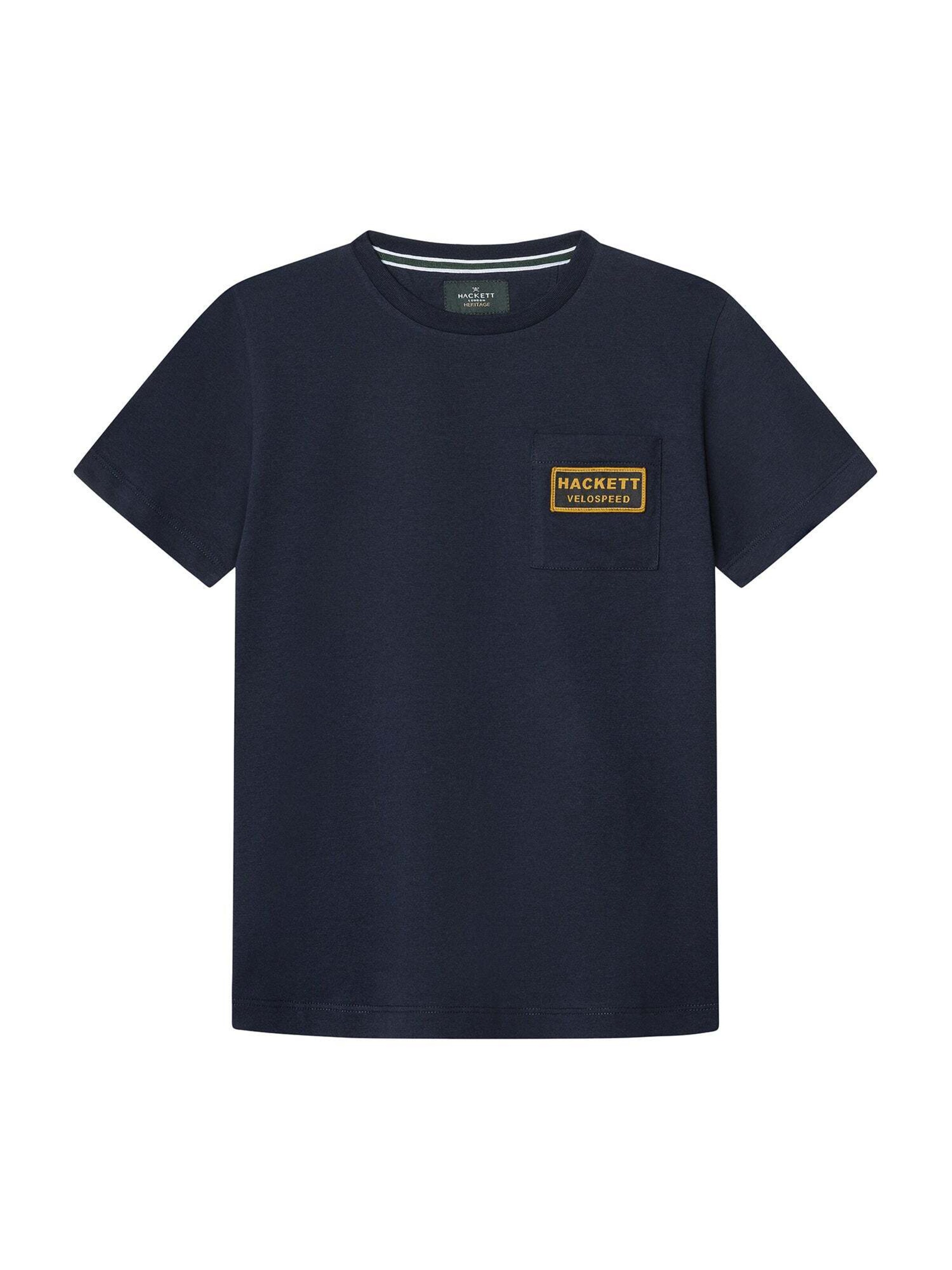 T-Shirt 'Heritage Rally' Hackett London en bleu : devant