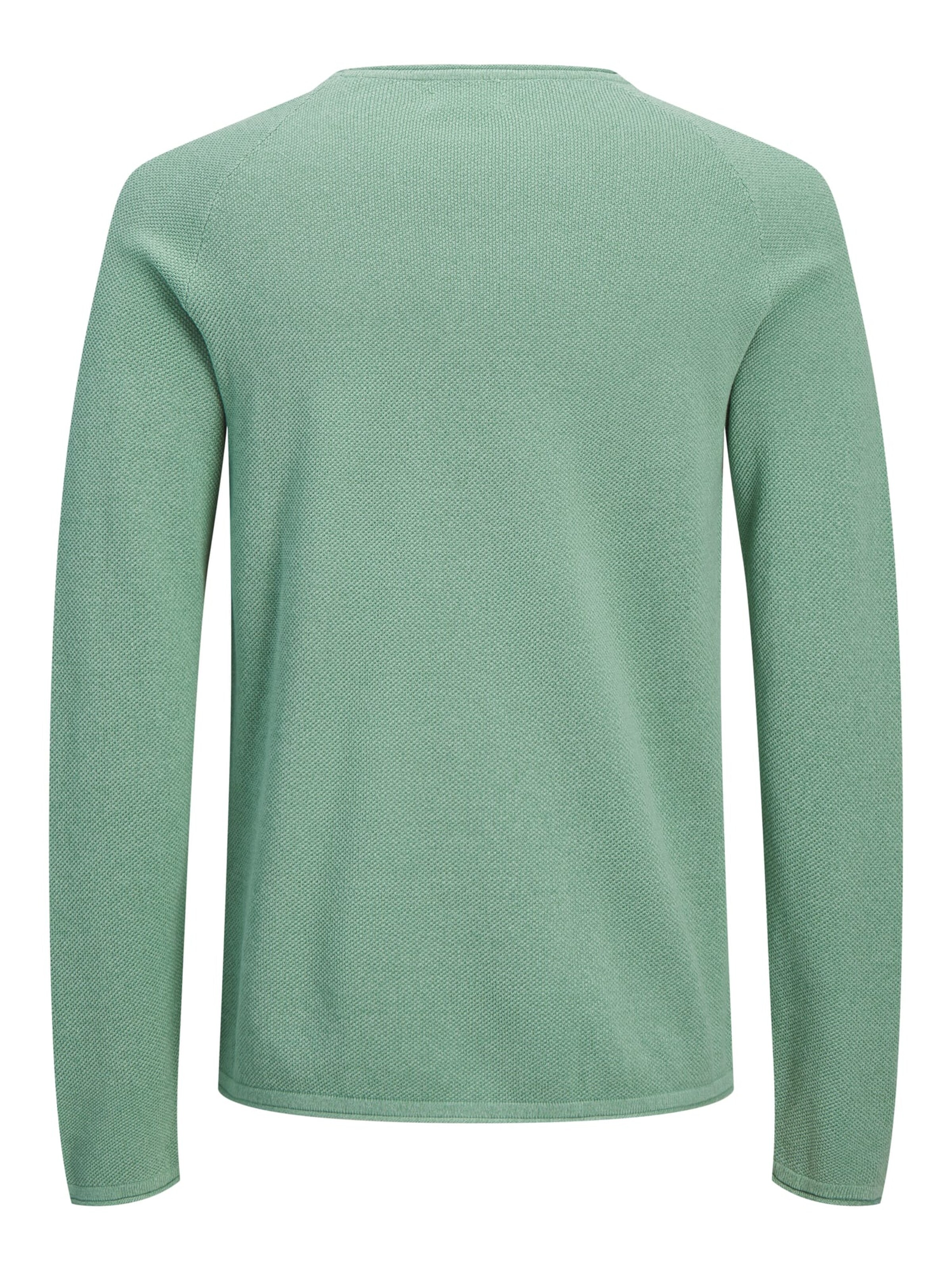 JACK & JONES Sweater 'HILL' in Green
