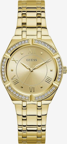 GUESS Analog watch 'Cosmo' in Gold: front