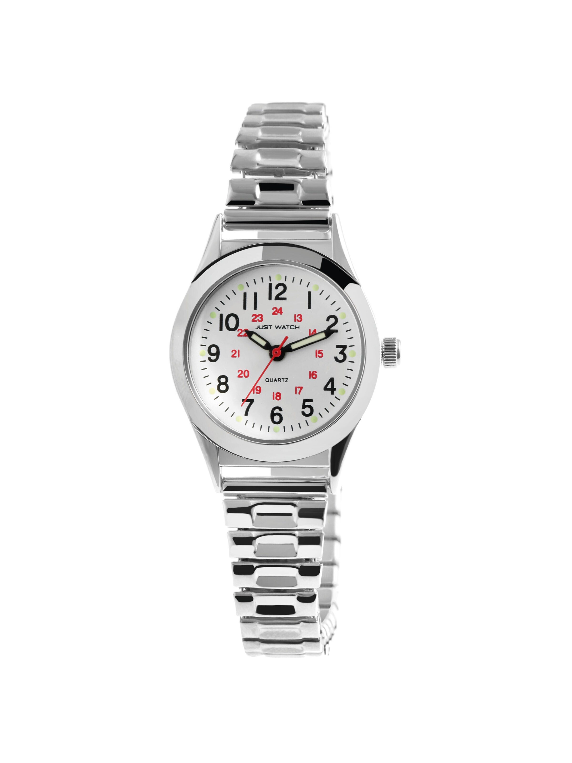 Just Watch Analoguhr‌‌‌‌ in Silber