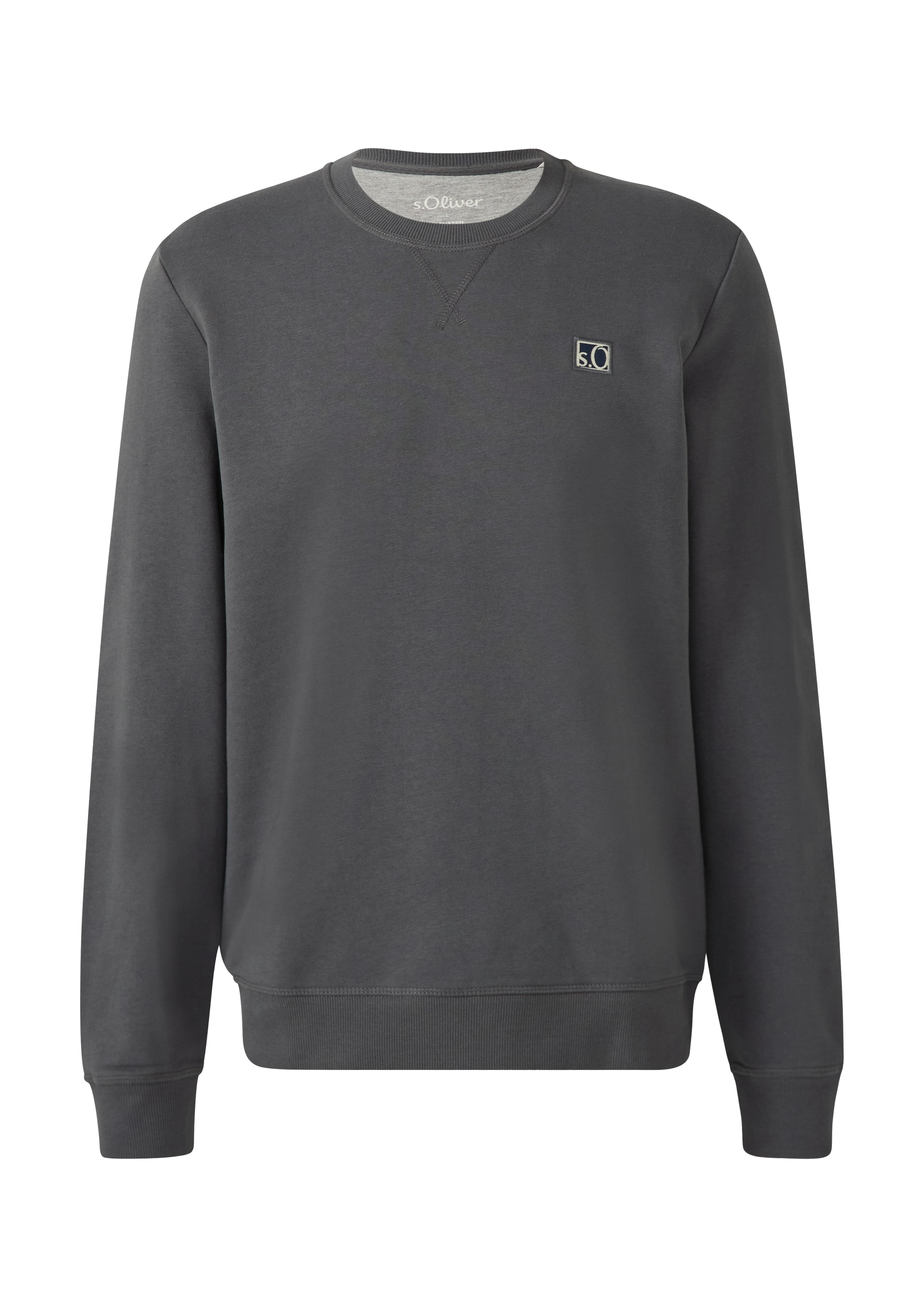 s.Oliver Sweatshirt in Grey: front