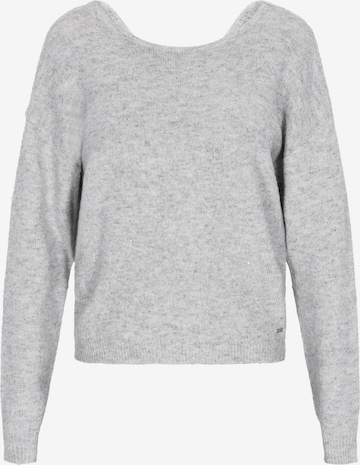 DreiMaster Klassik Trui in Grijs: voorkant