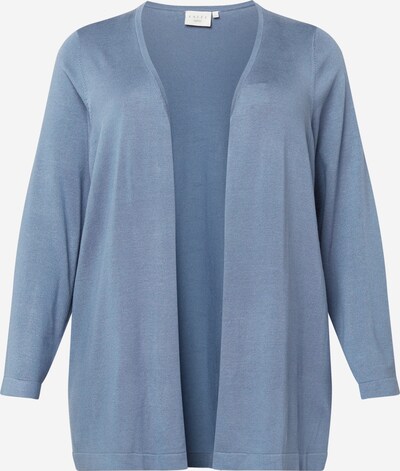 KAFFE CURVE Cardigan 'Farsia' en bleu fumé, Vue avec produit