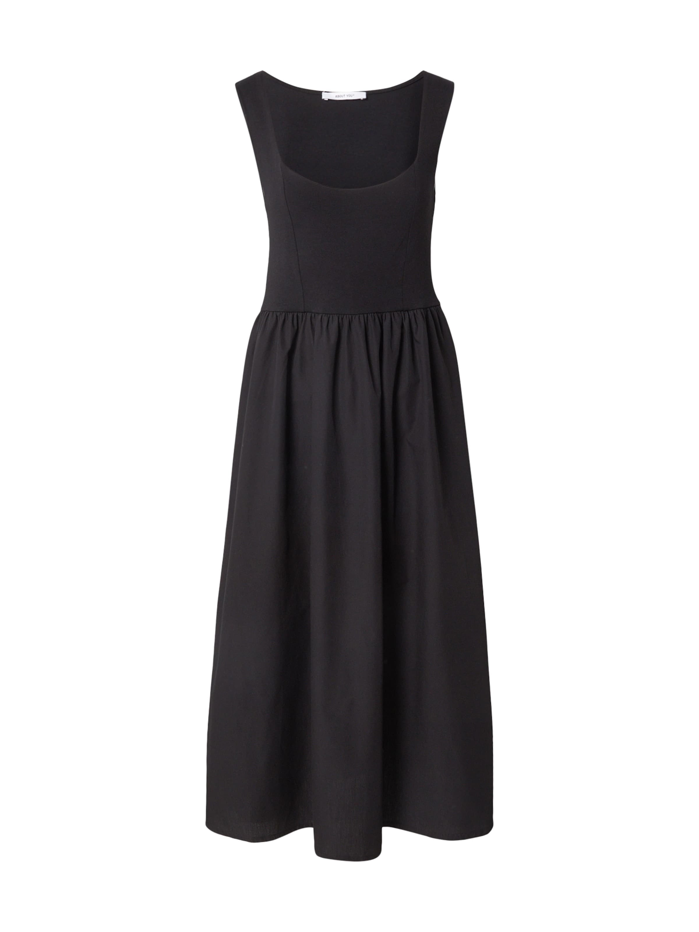 ABOUT YOU - Vestido 'Fiona' en negro: frente