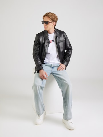 JACK & JONES - Camiseta 'JJPAN' en negro