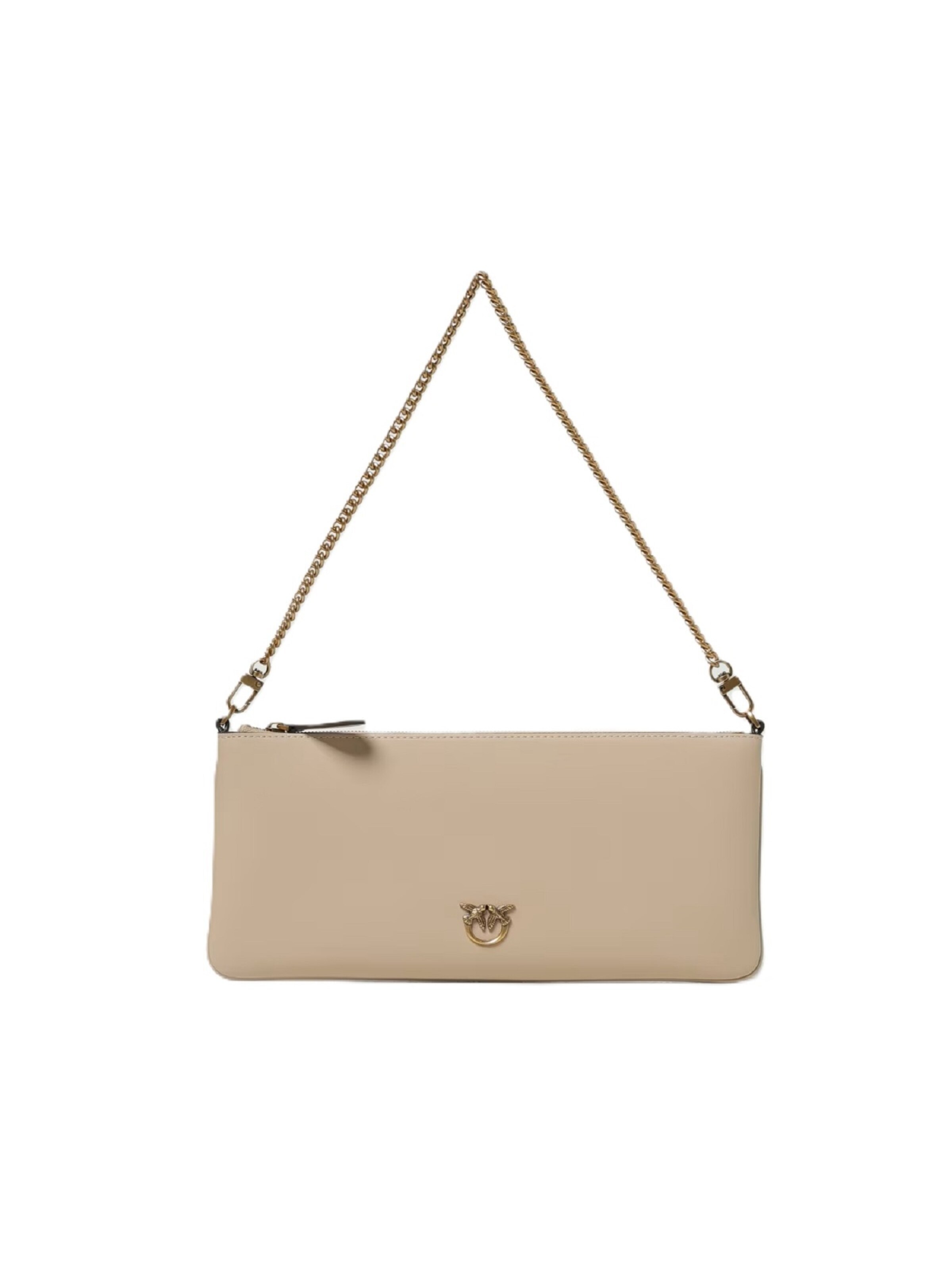 PINKO Clutch '102747 A0F1' in Beige: front