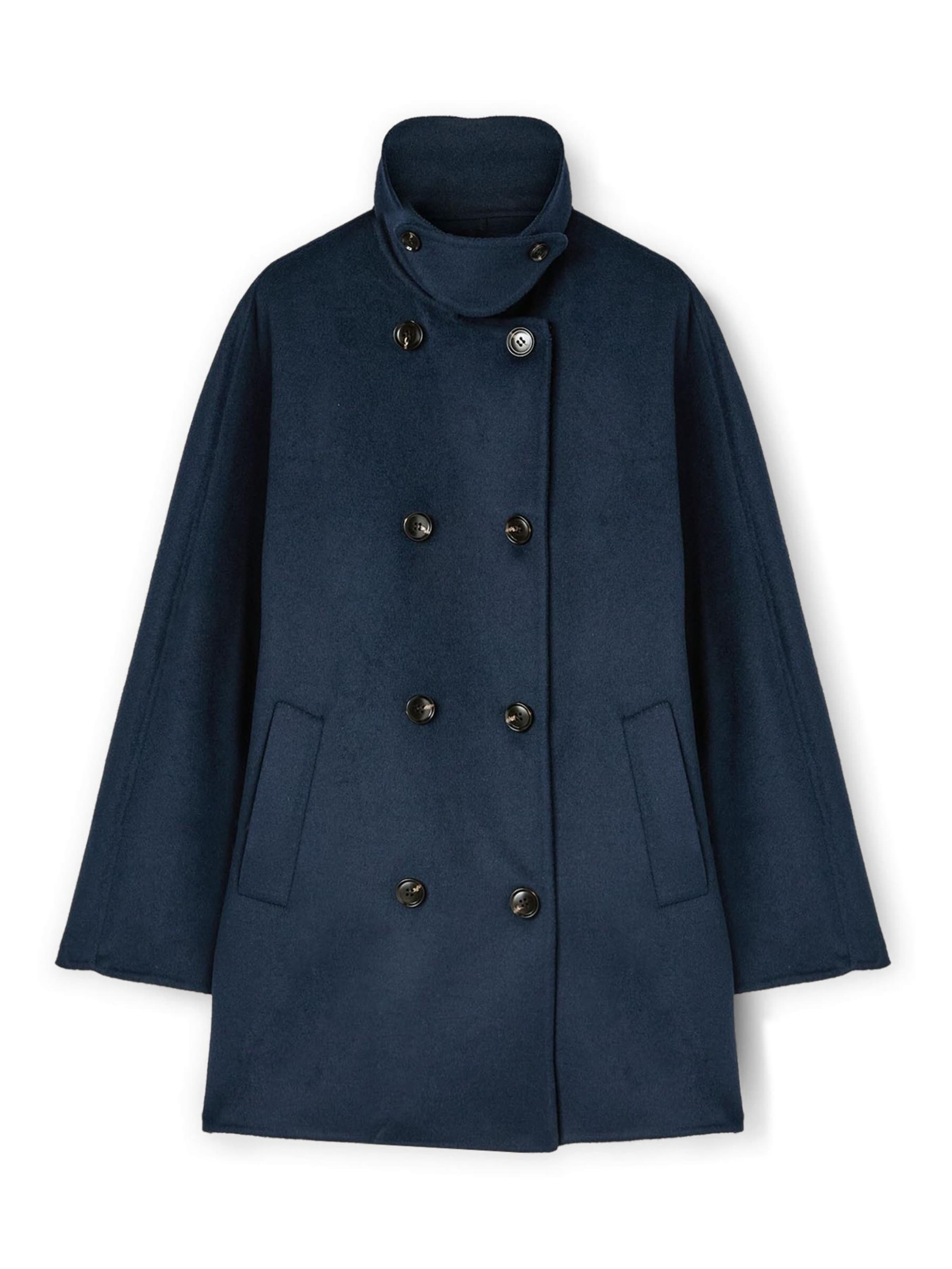 MOTIVI Wintermantel in Blauw: voorkant