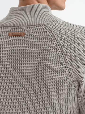 INDICODE JEANS - Cárdigan ' IDRockly ' en gris
