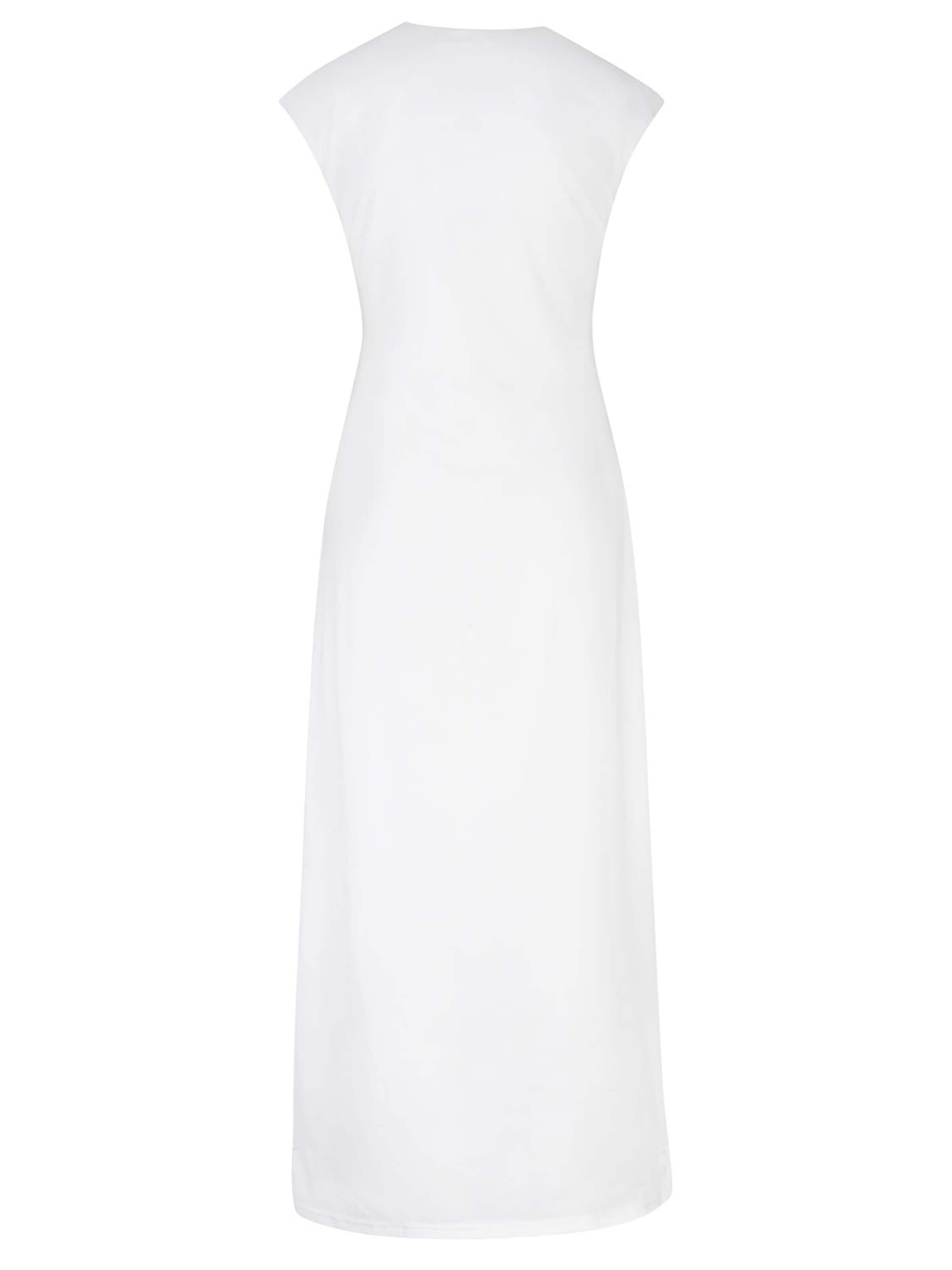 Chic by Lirette Jurk 'Kimono dress Natural' in Wit