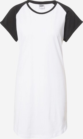 Urban Classics Dress in White: front