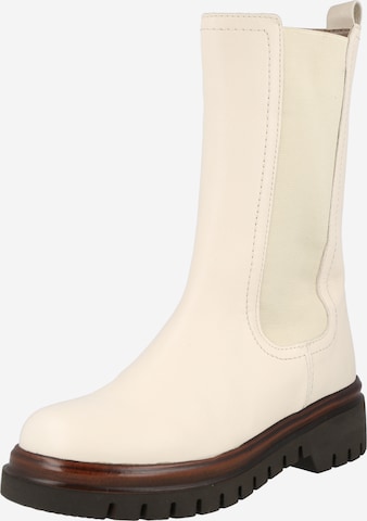 GABOR Chelsea Boots in White: front